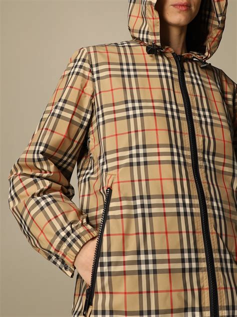 blouson burberry femme|Burberry jackets for women.